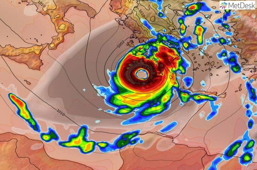 Türkiyenın Ege kıyılarını tehdit eden tehlike: Tropikal Medicane