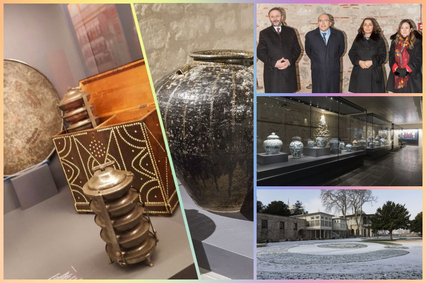 Topkapı Sarayının restore edilen bölümleri açıldı