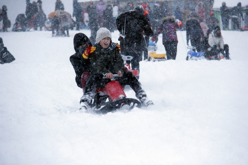 Uludağda kar kalınlığı bir buçuk metreyi aştı