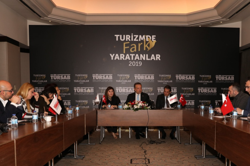 TÜRSAB Turizmde Fark Yaratanlar ödülleri verecek