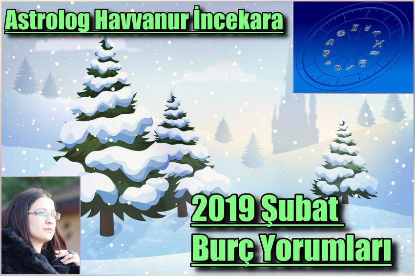 Astrolog Havvanur İncekaranın 2019 Şubat ayı Burç Yorumları