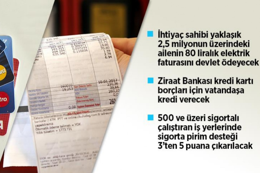 İhtiyaç sahibi ailelerin 80 liralık elektrik faturasını devlet ödeyecek