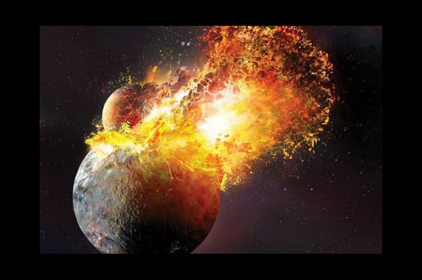 Uzayda çarpışan iki gezegenin kalıntıları keşfedildi