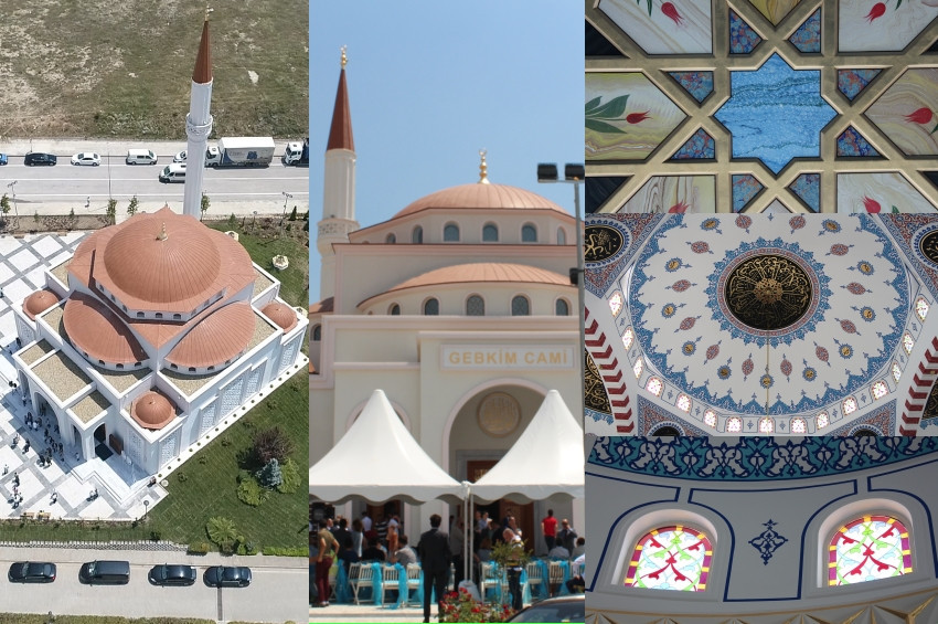 GEBKİM Camiisi ibadete açıldı