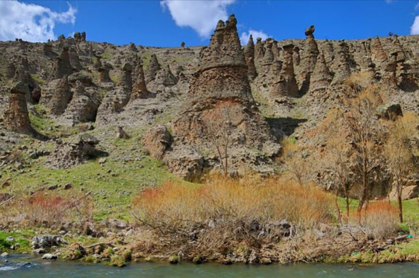 Çankırıdaki peribacaları keşfedilmeyi bekliyor