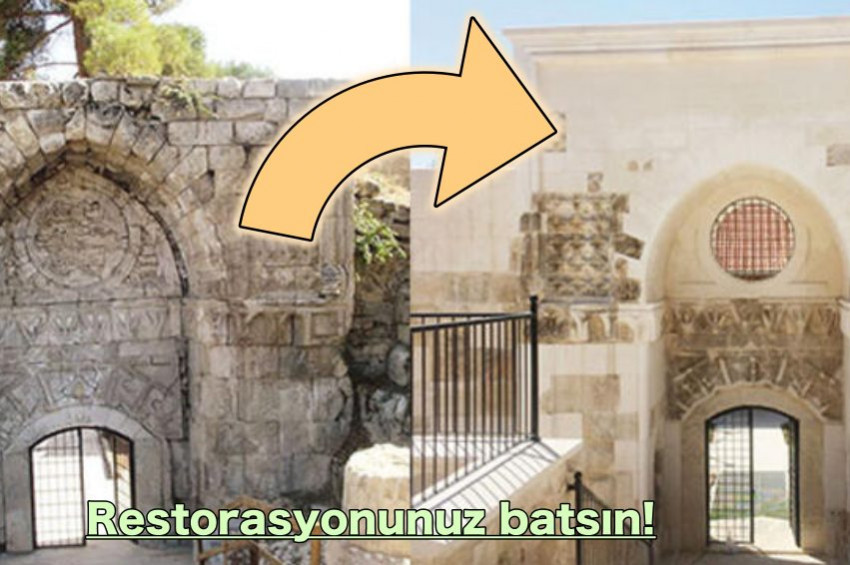 Restorasyon bitti, Selçuklu devri şaheseri gitti!