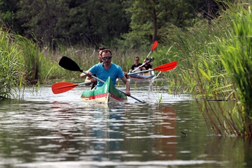 İğneada Longoz Ormanlarında kano keyfi