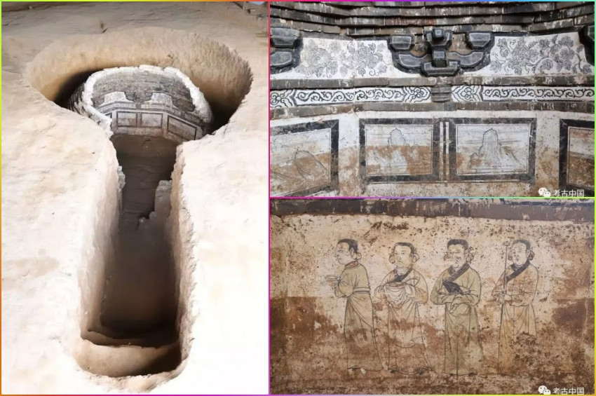 Çinde 700 yıllık türbe mezar keşfedildi