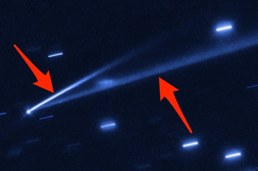 Uzayda  renk değiştiren asteroit keşfedildi