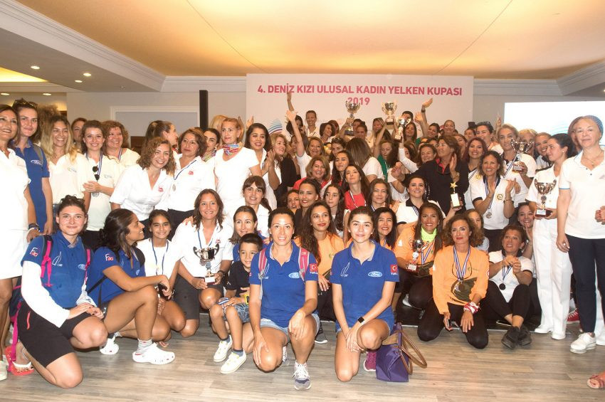 Deniz Kızı Ulusal Kadın Yelken Kupası nefes kesti