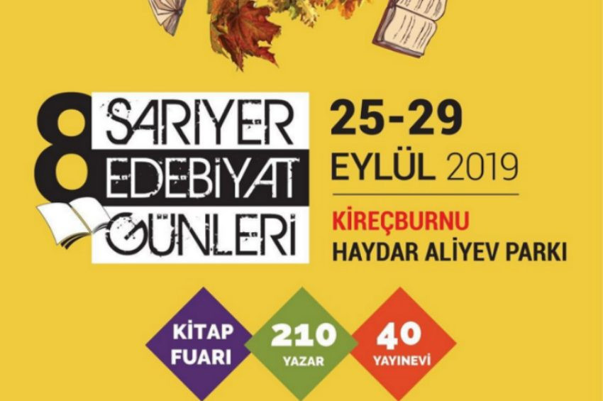 Sarıyer Edebiyat Günlerine 210 yazar katılacak