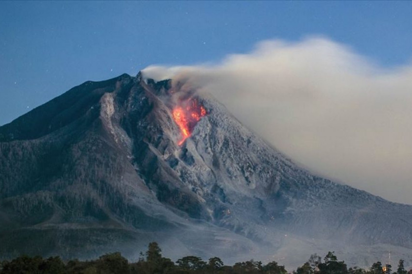 Endonezyada volkan patlaması