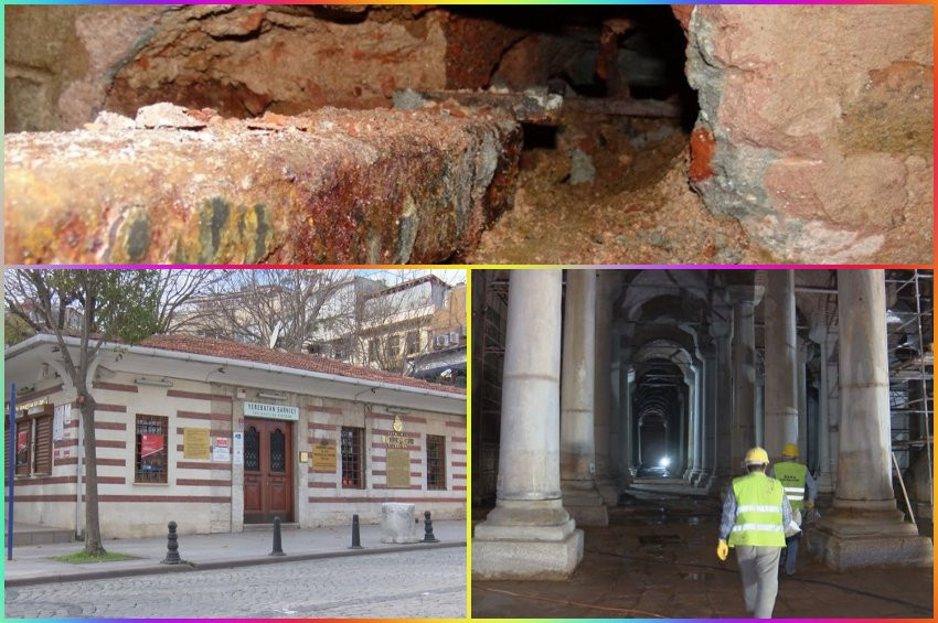 Yerebatan Sarnıcında çökme tehlikesi olduğu açıklandı