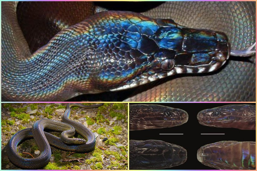 Pulları rengarenk parıldayan yeni yılan türü keşfedildi