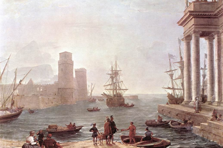 Scheria ve mitolojinin uçan gemileri