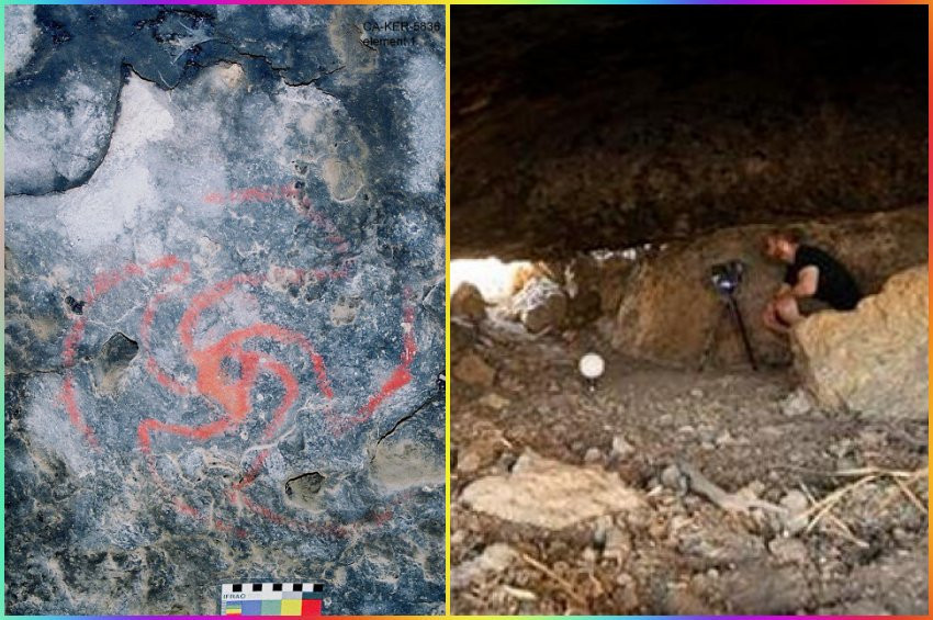 Antik kaya çizimleri ile uyuşturucu arasında bağlantı keşfedildi