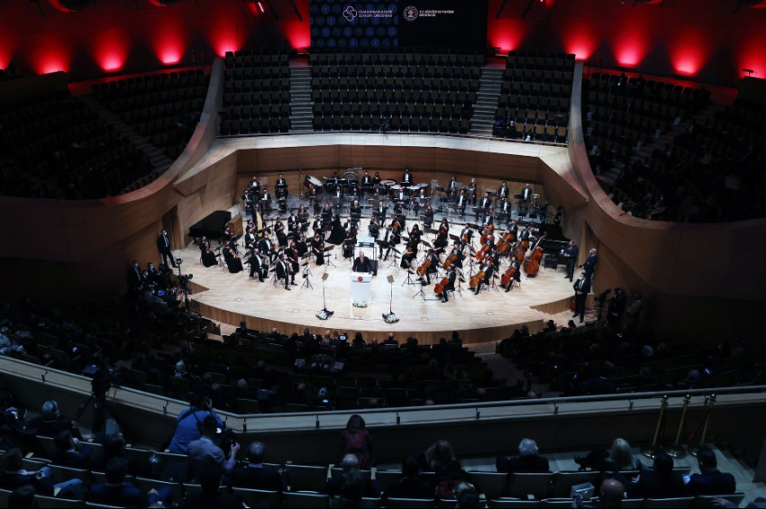 Cumhurbaşkanlığı Senfoni Orkestrası yeni binası açıldı