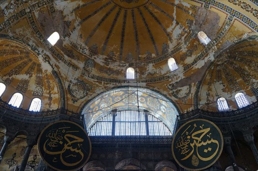Ayasofyanın akustiği kaydedildi