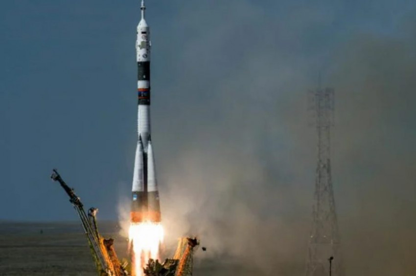Uzay Aracı Soyuz MS-16, Kazakistandan Fırlatıldı