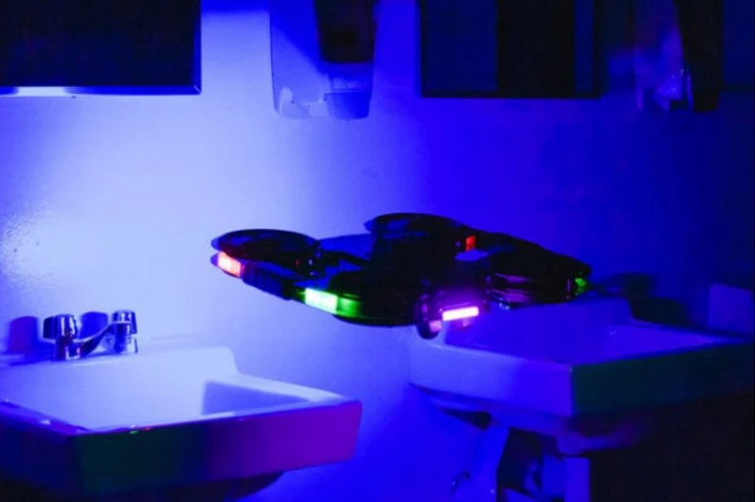 Virüslerin %99’unu Ortadan Kaldıran Dezenfekte Drone’u Geliştirildi