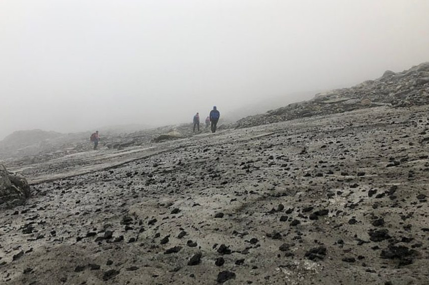 Buzullar eriyince Viking geçidi ortaya çıktı