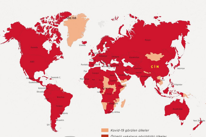 Koronavirüs bulaşan insan sayısı 2 milyonu aştı