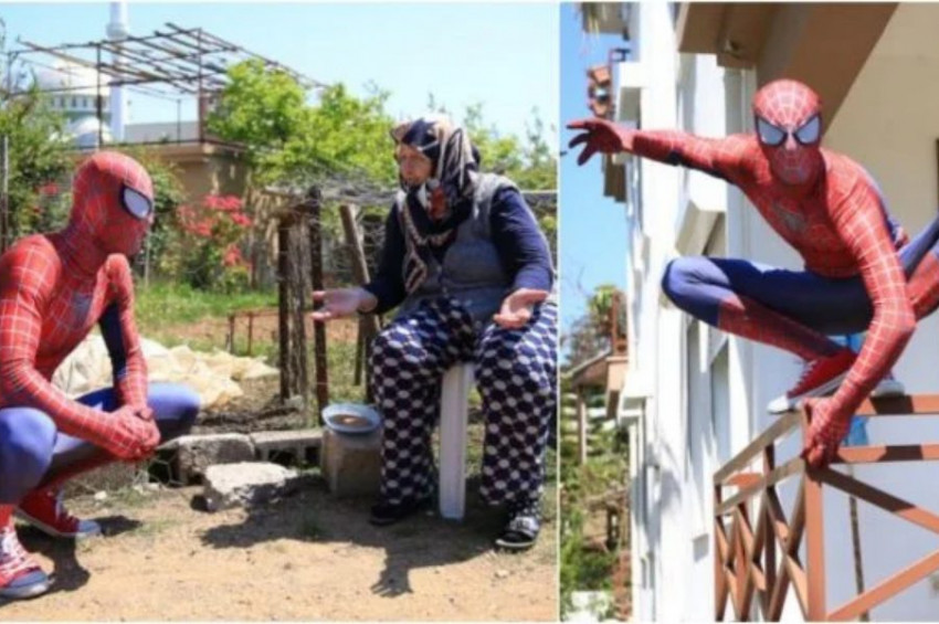 Hayırsever Spiderman