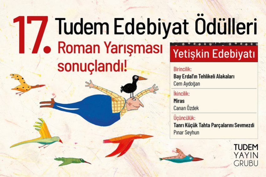 2020 Tudem Roman Ödüllerini kazananlar açıklandı