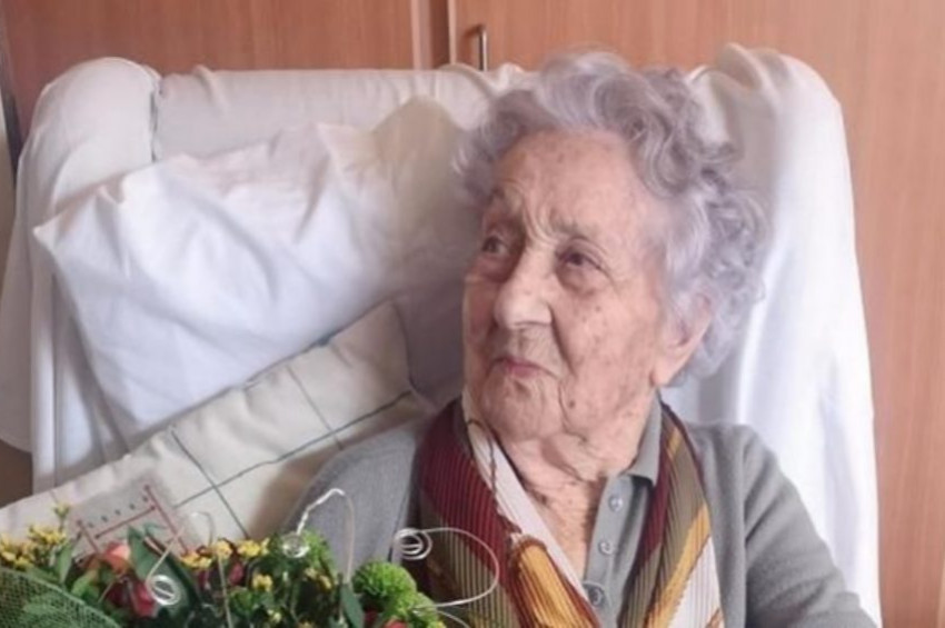 Çocukken İspanyol Gribini 113 yaşında Koronavirüsü yendi
