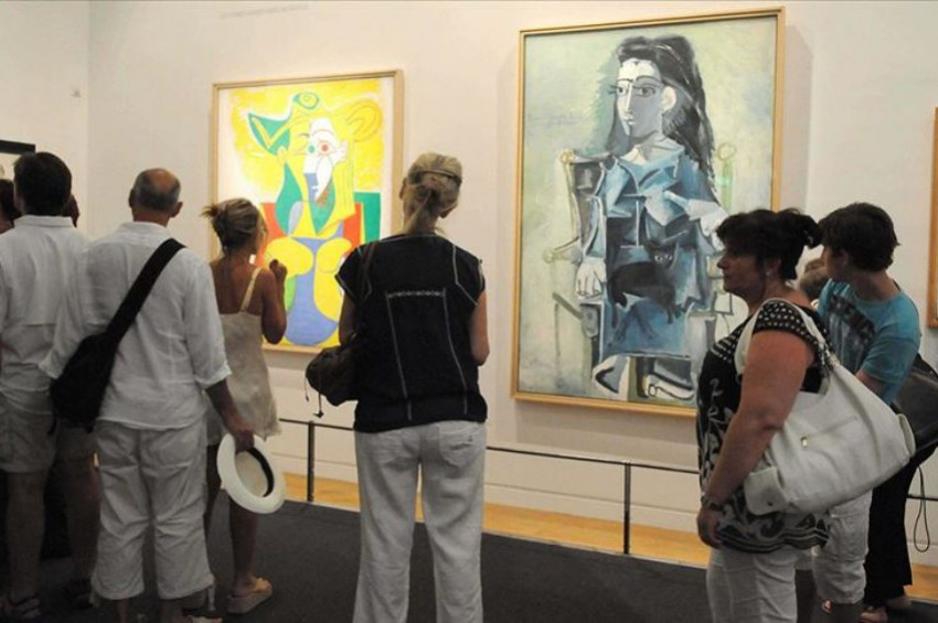 Picassonun tablosu piyango ile satıldı!