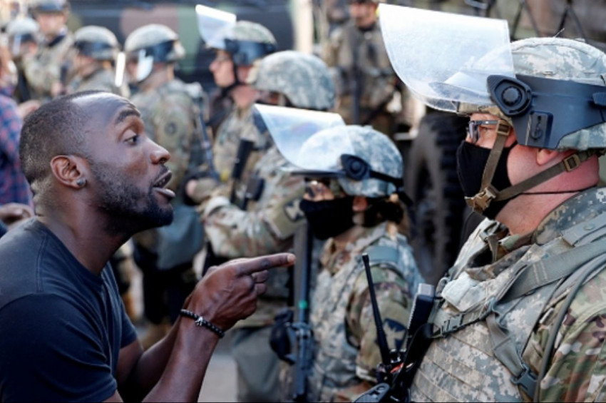 ABDde öfke Beyaz Saraya dayandı