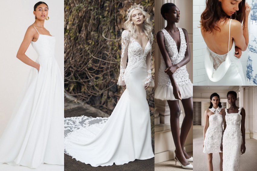 2021 İlkbahar/Yaz gelinlik koleksiyonları sanalda sergilendi