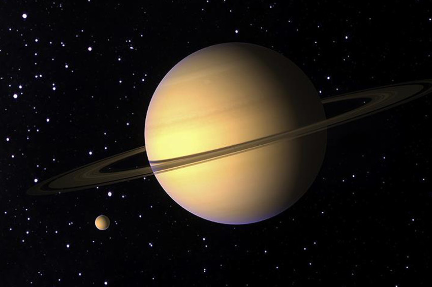 Titan uydusu Satürnden sanılandan 100 kat hızlı uzaklaşıyor