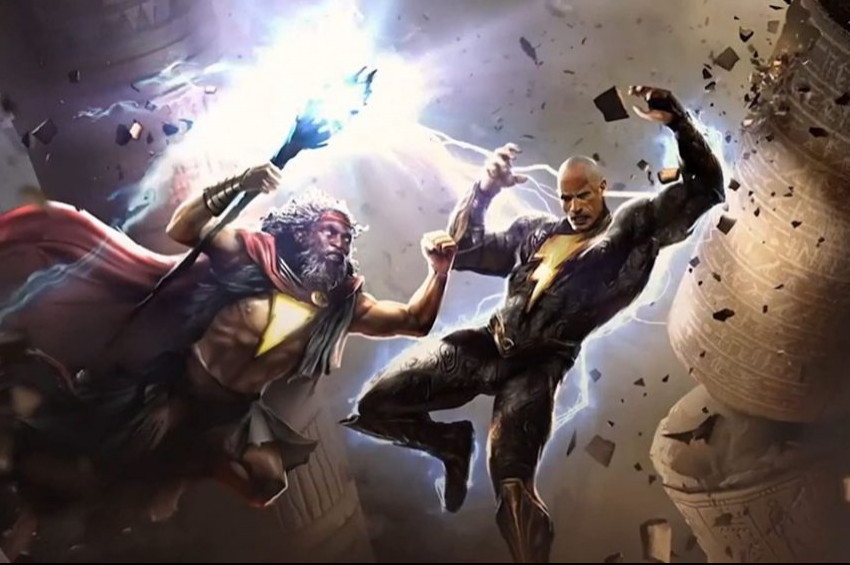 Dwayne Johnsonın yeni filmi Black Adamın teaseri yayınlandı