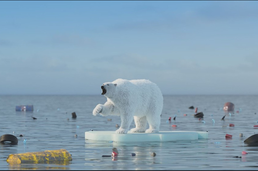 Arktik deniz buzu tarihinin en düşük ikinci seviyesine geriledi