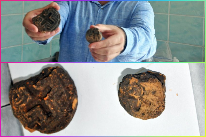 Yalovada 900 yıllık ekmek mühürü bulundu