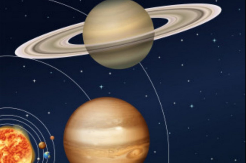 Uranüs Jupiter karesi