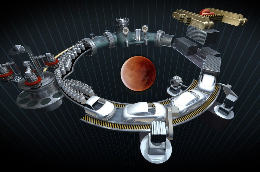 Elon Muskın hayali Marsta fabrika kurmak