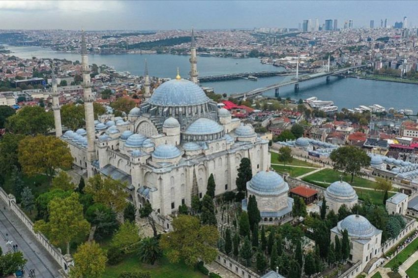 Süleymaniye Camisinin mimari harikaları