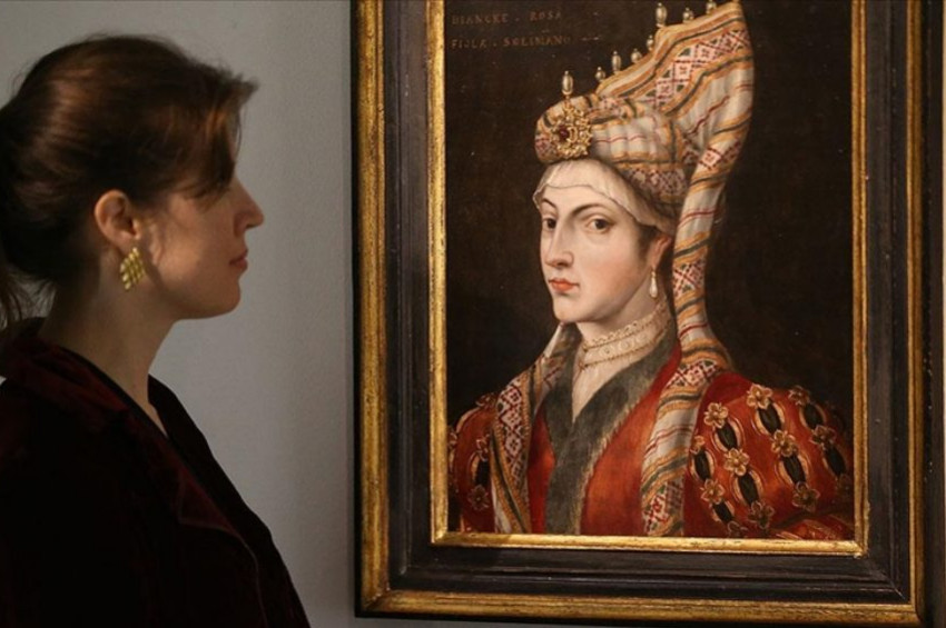 Hürrem Sultan tablosu 1 milyon 645 bin liraya satıldı