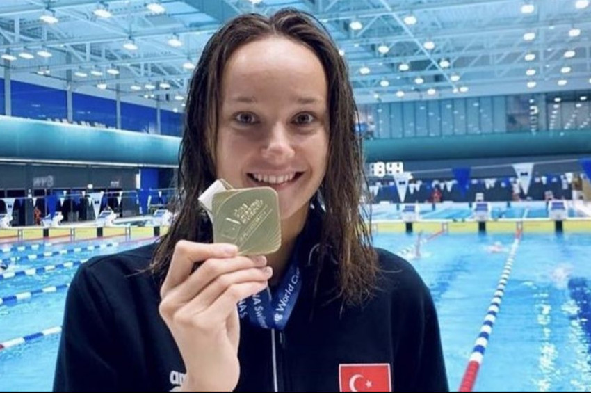 Viktoria Zeynep Güneş 200 metre kurbağalamada Dünya Şampiyonu