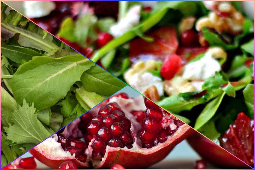 Narlı roka salatası tarifi