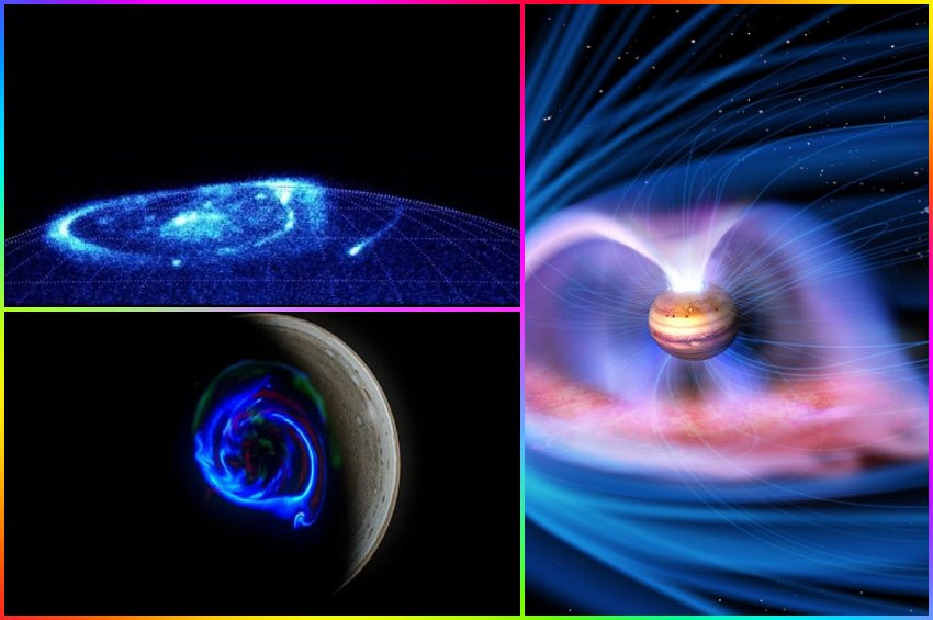 Jüpiterde aurora emisyonları keşfedildi