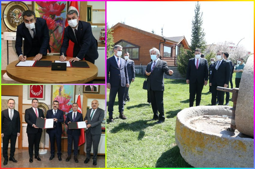 Gölbaşı Belediyesi ve Üniversite müze için ilk adımı attı