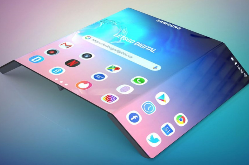 Samsung 3 ekranlı katlanabilir telefon üretecek