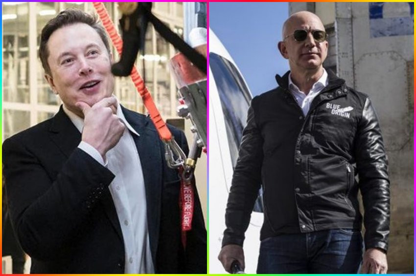 Elon Musk ve Jeff Bezosun uzay kavgası