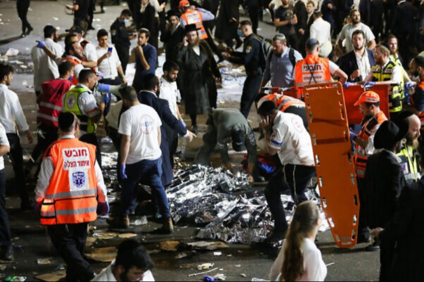 İsrailde Lag BaOmer Bayramında kaza: 30 Yaralı