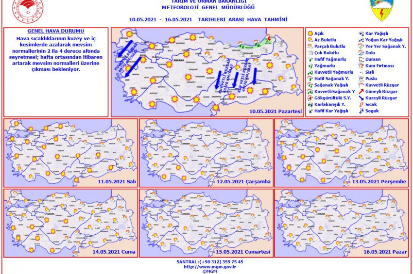 Ramazan Bayramında hava durumu nasıl olacak?