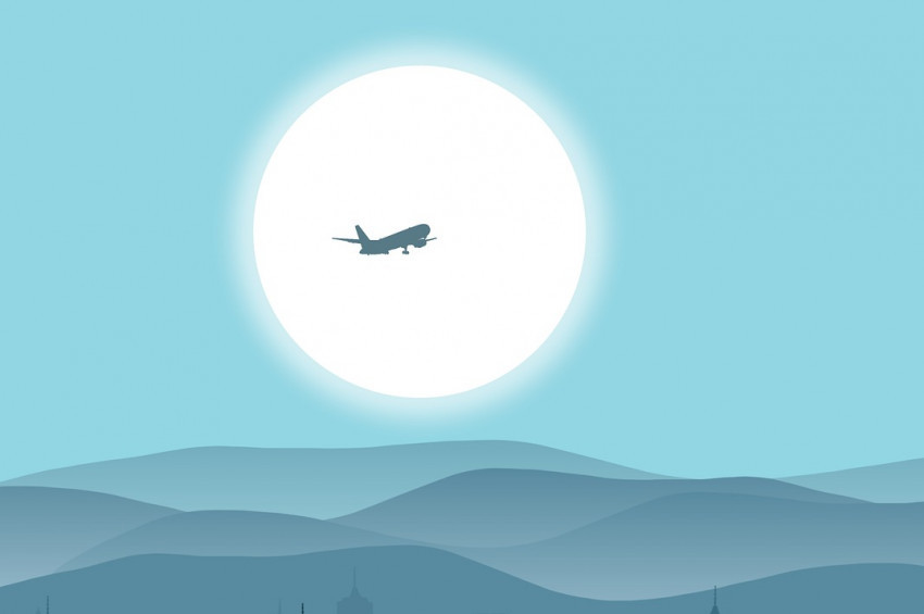 Hiçbir yere gitmeyen uçağın biletleri kapışıldı