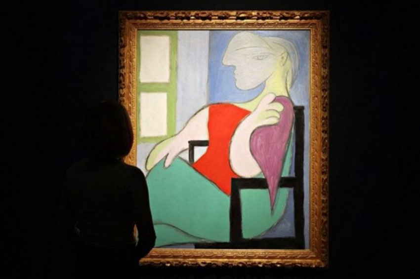 Pencerenin yanında oturan kadın 103 milyon dolara satıldı